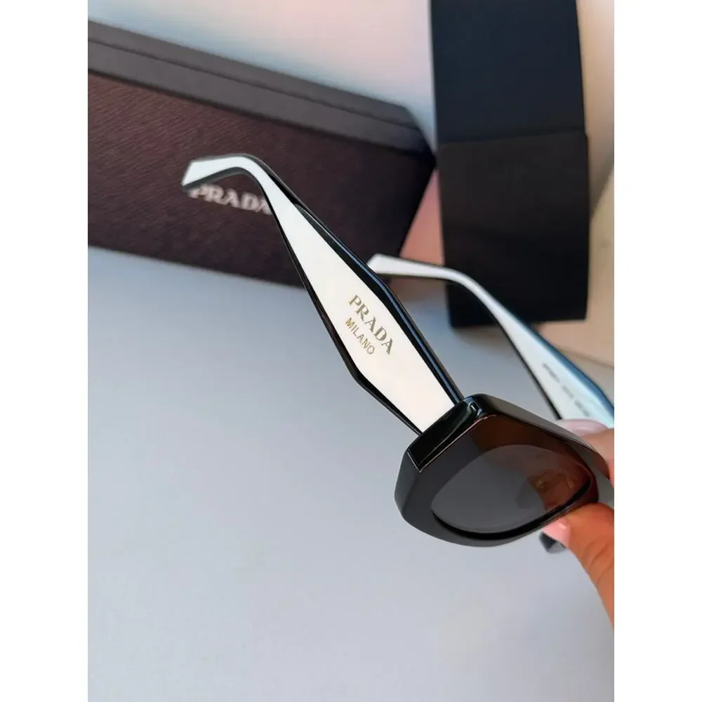 NEW Prada PR B05S Sunglasses in Black White